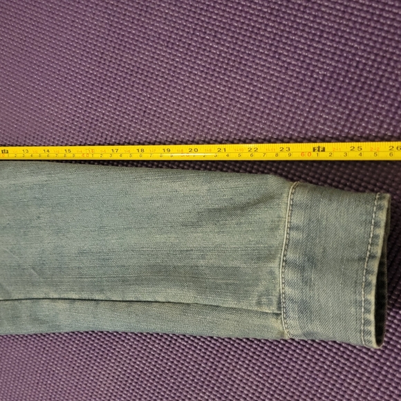 Military Style Denim jacket - Picture 4 of 11